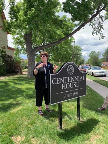 AHS President Lynne Evans