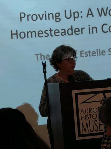 President Lynne Evans gives her report