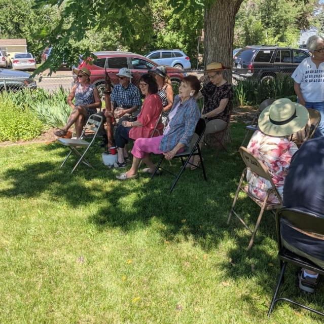 talking with friends